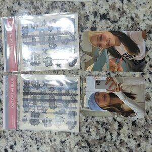 Hannah Bahng Out Of The Blue Photocards + Sticker Packs K-Pop